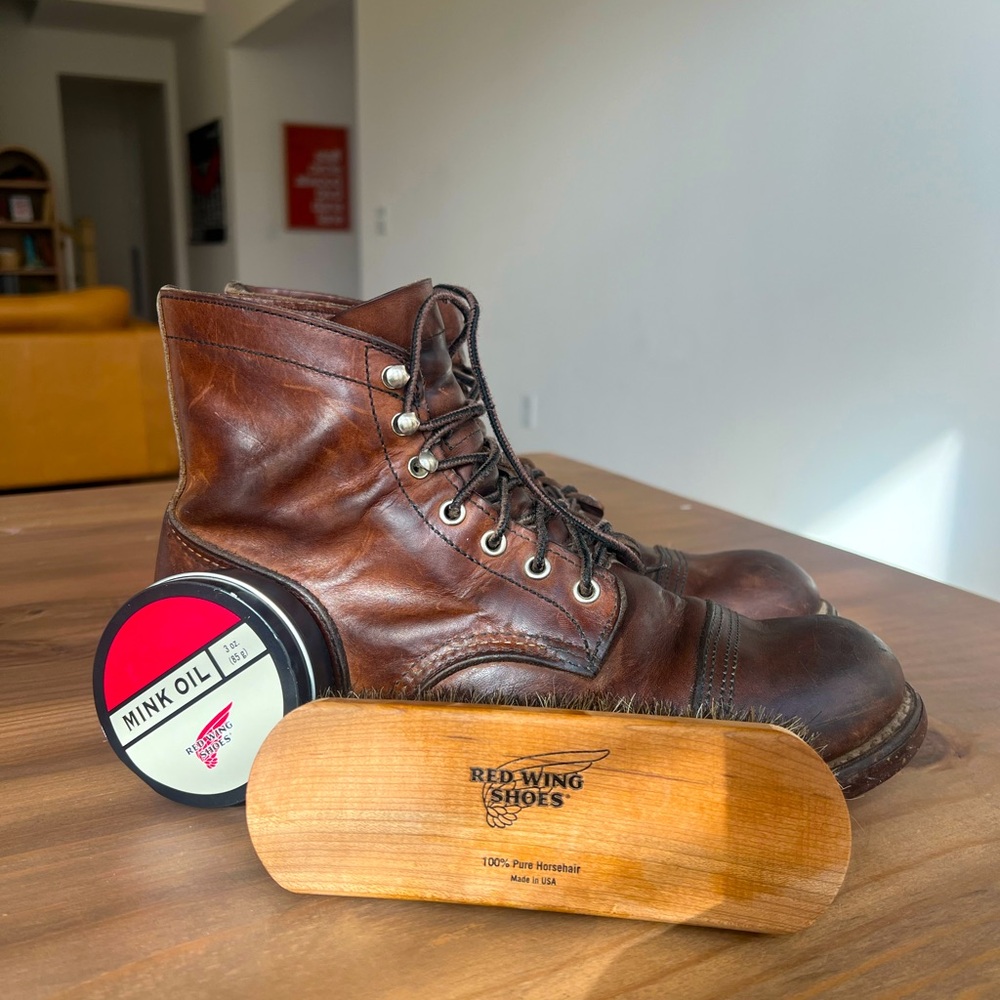 Red Wing Shoes, Iron Rangers, 8111, Men’s size 9 - In Great Condition!